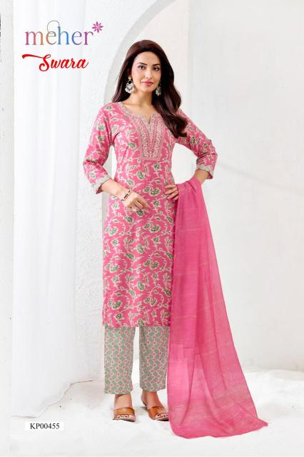 Meher swara 3pcs wholesale ladies kurti online